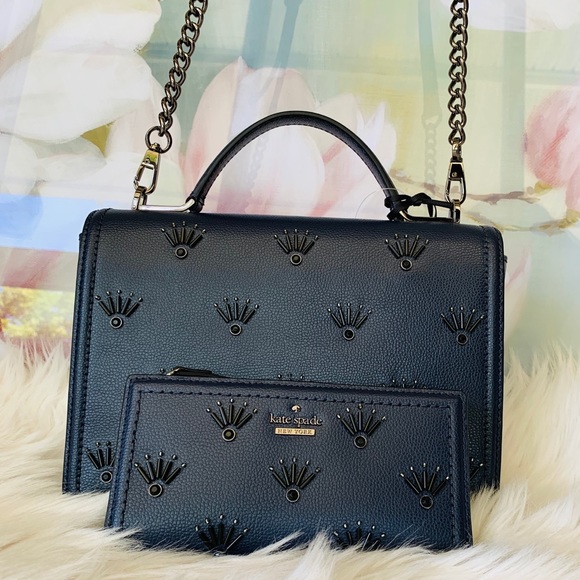 kate spade Handbags - Kate Spade Maisie Embellished Crossbody Bag Set